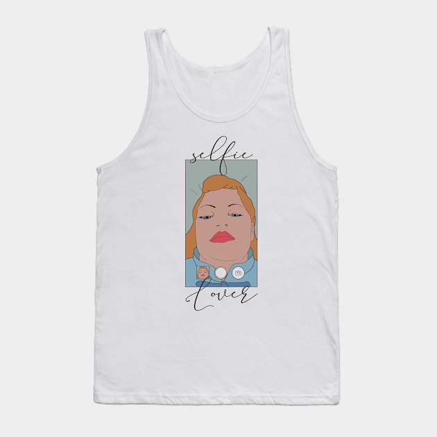 Selfie lover Tank Top by skutkevic